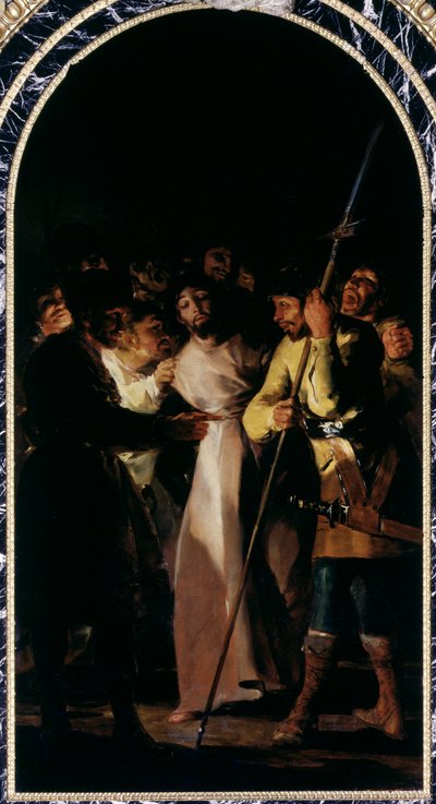El arresto de Cristo, 1798 de Francisco de Goya